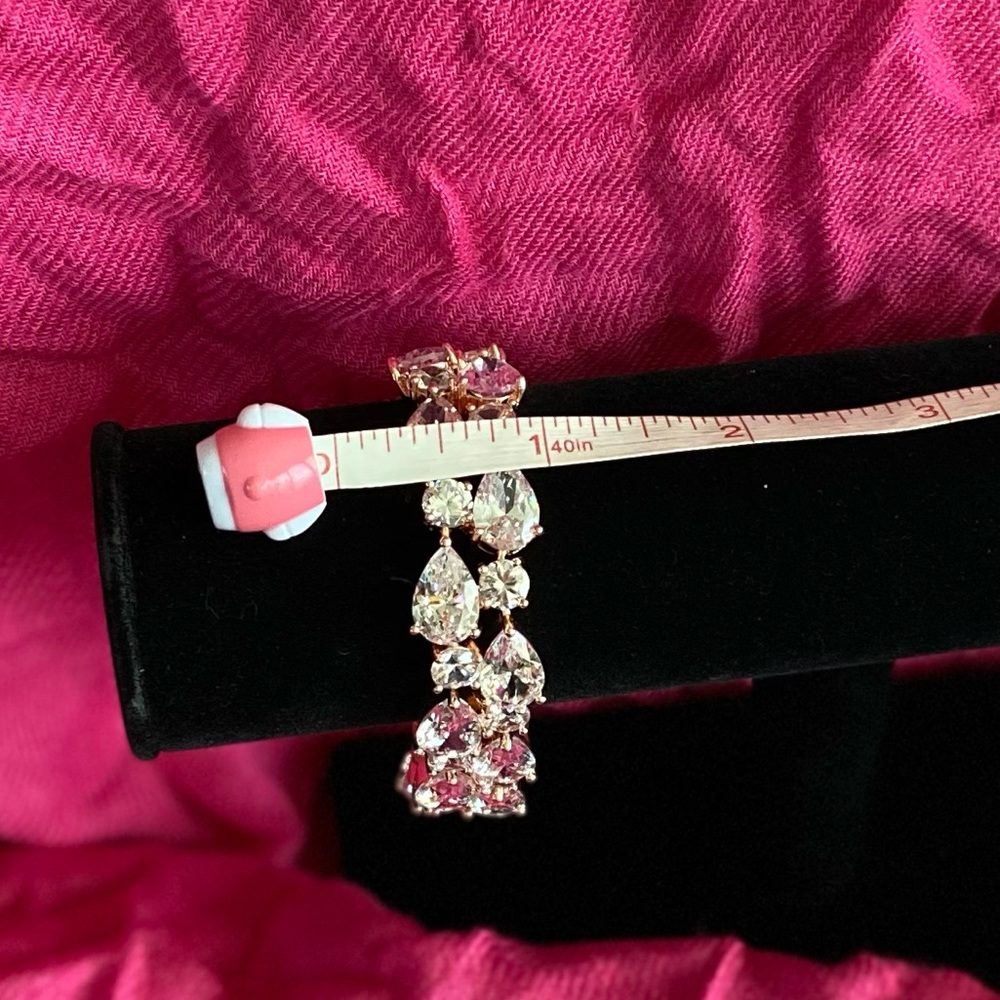 New! Rose Gold Diamond Tennis Bracelet - Picture 8 of 10